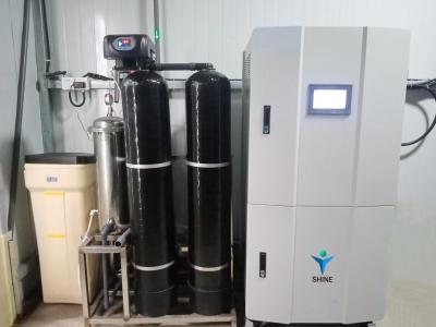 Super alkaline electrolytic water generator for industrial cleaning