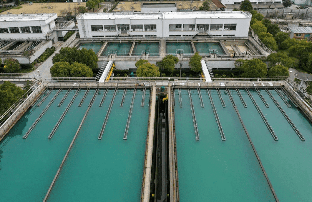 Disinfection of water plants