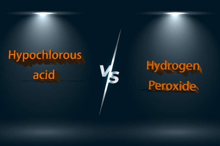 Hypochlorous Acid vs Hydrogen Peroxide: Key Differences