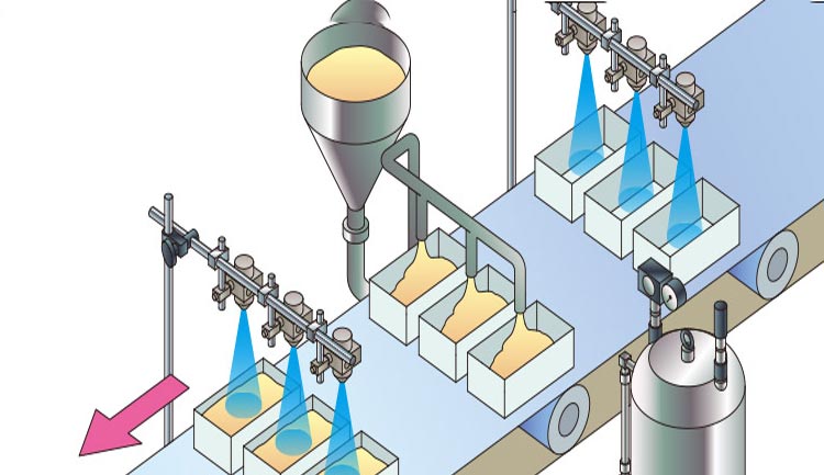 Hypochlorous acid for food processing